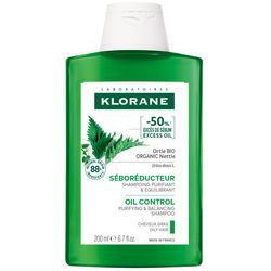 Себорегулюючий шампунь БІО з екстрактом кропиви для жирного волосся Klorane Oil Control Shampoo With Nettle Extract фото