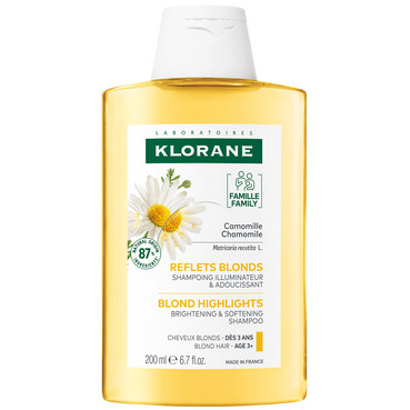 Шампунь з екстрактом ромашки для світлого волосся Klorane Shampoo With Chamomile Extract фото