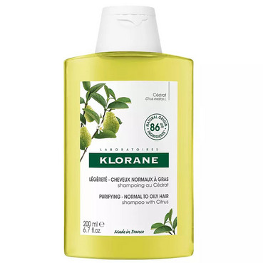 Шампунь із м'якоттю цитрону для частого застосування Klorane Shampoo With Citrus Pulp фото