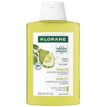 Шампунь із м'якоттю цитрону для частого застосування Klorane Shampoo With Citrus Pulp фото