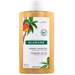 Питательный шампунь с маслом манго для сухих и поврежденных волос Klorane Shampoo With Mango Butter фото