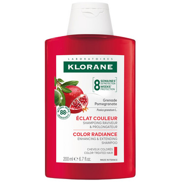 Шампунь з екстрактом граната для фарбованого волосся Klorane Shampoo With Pomegranate фото