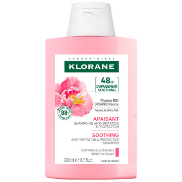 Заспокійливий шампунь з екстрактом півонії Klorane Soothing Shampoo With Peony Extract фото