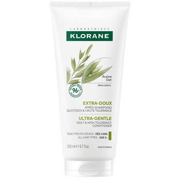 Пом'якшуючий бальзам-ополіскувач з молочком вівса Klorane Ultra-Gentle Conditioner With Oat Milk фото