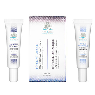 Набір Зволожуючий денний крем + Поживний Нічний Крем  фото