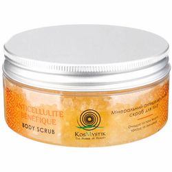 Мінеральний антицелюлітний скраб для тіла Kosmystik Mineral Anticellulite Body Scrub фото