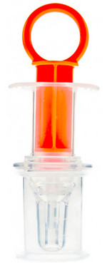 Дитячий шприц-дозатор з ковпачком Кроха фото