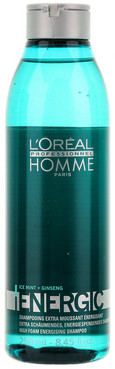 Підбадьорливий шампунь для чоловіків L'Oreal Professionnel Paris Homme Energic Shampoo фото