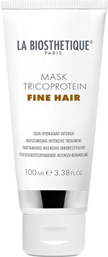 Зволожуюча маска для сухого і ламкого волосся La Biosthetique Fine Hair Mask Tricoprotein фото