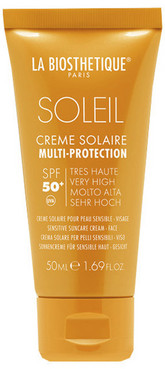Водостійкий сонцезахисний крем La Biosthetique Soleil Creme Solaire SPF 50+ фото