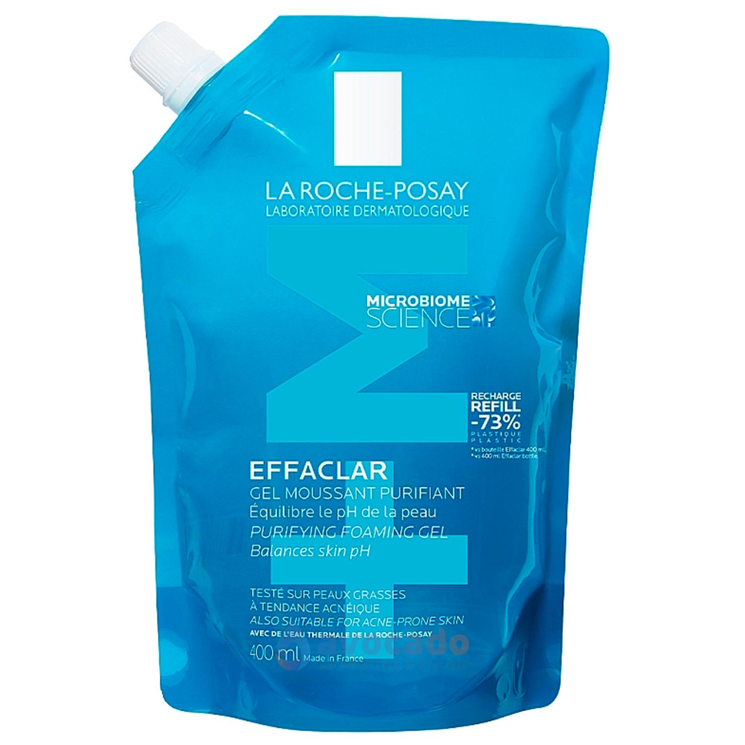 Гель-мусс ЭФАКЛАР +М для очищения проблемной кожи La Roche-Posay