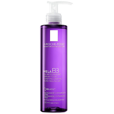 Очищувальний гель-мікропілінг, що сприяє вирівнюванню тону та надання сяяння шкірі La Roche Posay Mela B3 Clarifying Unifying Micro-Peeling Gel фото