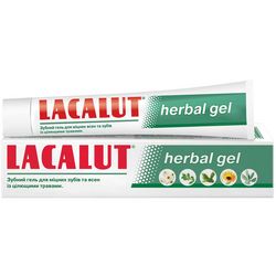 Зубний гель для міцних ясен і здорових зубів Lacalut Herbal Gel фото