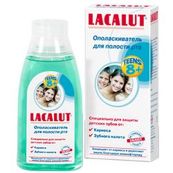 Ополіскувач для порожнини рота дитячий &bq;Teens&bq; Lacalut Teens фото