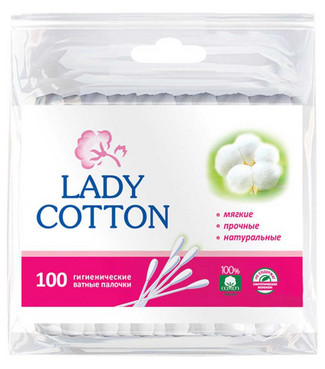 Ватні палички Lady Cotton фото