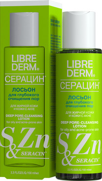 Лосьйон для глибокого очищення Librederm Deep Pore-Cleansing Lotion Seracin фото