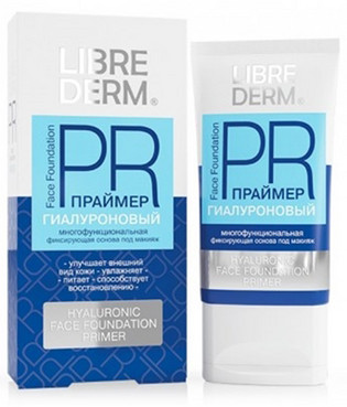 Гіалуроновий праймер для обличчя Librederm Hyaluronic Face Foundation Primer фото