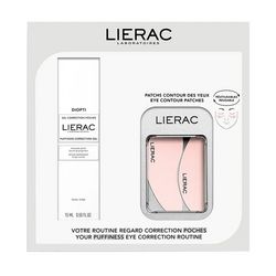 Набір Діопті з гелем Lierac Diopti Set (gel/15ml + patches/2pcs) фото