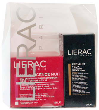 Фото Акционный набор Премиум Lierac (gel-baume/15 ml + eye cr/3 ml)