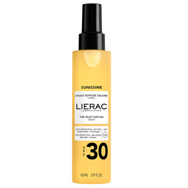 Солнцезащитное шелковистое масло для тела с SPF30 Lierac Sunissime The Silky Sun Oil SPF30 фото