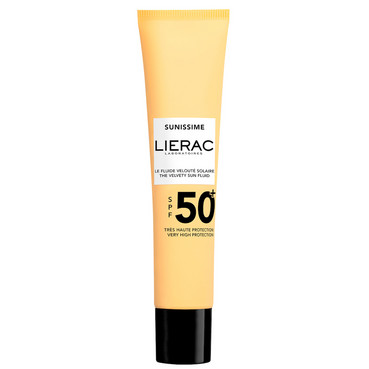 Сонцезахисний флюїд для обличчя з SPF 50+ Lierac Sunissime The Velvety Sun Fluid SPF50+ фото