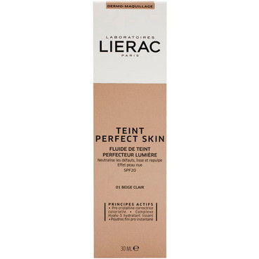 Тональний флюїд Lierac Teint Perfect Skin Illuminating Fluid Spf 20 фото