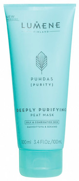 Маска для глибокого очищення з торфом Lumene Puhdas Deeply Purifying Peat Mask фото