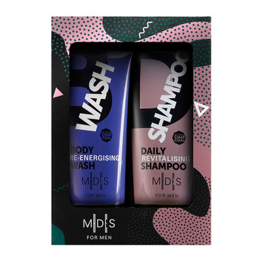 Набір для душу Mades Cosmetics For Men (sh/gel/150ml + shmp/150ml) фото