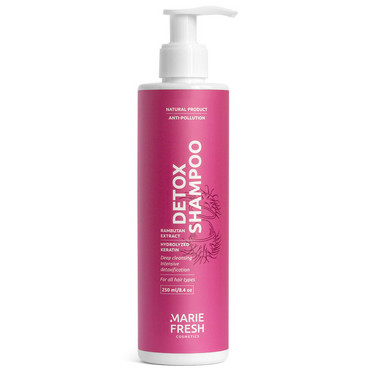 Детокс шампунь з екстрактом рамбутана для всіх типів волосся Marie Fresh Cosmetics Detox Shampoo фото