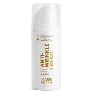 Денний крем проти зморшок для зрілої сухої та нормальної шкіри Marie Fresh Cosmetics Anti-Wrinkle Cream фото