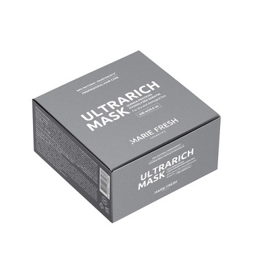 відновлююча маска для сухого та пошкодженого волосся marie fresh cosmetics ultra rich mask фото