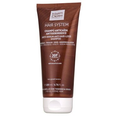 Шампунь від випадіння волосся антисеборейний Martiderm Anti-sebum Anti Hair-loss Shampoo фото