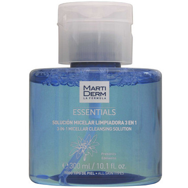 Мицеллярний розчин 3в1 для очищення обличчя MartiDerm Essentials Micellar Solution Cleanser 3in1 фото