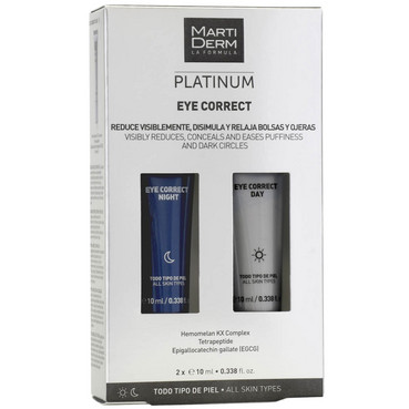 Набір для контуру очей MartiDerm Eye Correct Kit (day /cr/10ml + night/cr/10ml) фото