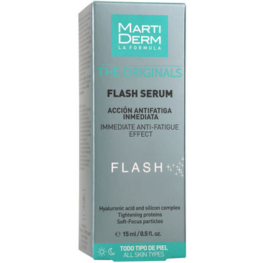 Сироватка для обличчя миттєвої дії MartiDerm The Originals Flash Serum Immediate Anti-Fatigue Effect фото