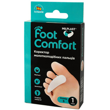 Коректор молоткоподібних пальців Milplast Foot Comfort фото