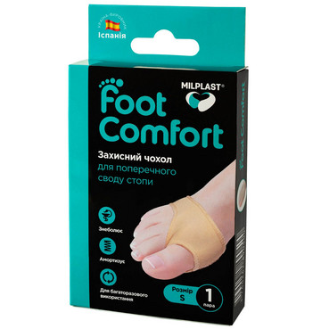 Захисний чохол для поперечного своду стопи Milplast Foot Comfort фото