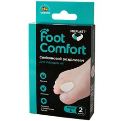 Силіконовий розділювач для пальців ніг (УЦІНКА) Milplast Foot Comfort фото