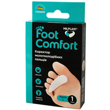 Коректор молоткоподібних пальців (УЦІНКА) Milplast Foot Comfort фото