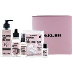 Подарунковий набір Mr.Scrubber &bq;Hyaluronic Acid&bq; (gel/400ml + ton/30ml + spr/150ml + ser/30 ml + sh/mask/15 ml) фото