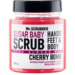 Сахарный скраб для тела &bq;Вишневая бомба&bq; Mr.Scrubber Cherry Bomb Sugar Baby Scrub фото