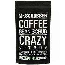 Кавовий скраб для обличчя і тіла &bq;Цитрус&bq; Mr.Scrubber Crazy Citrus Scrub фото