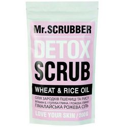 Рисовый скраб для тела детокс Mr.Scrubber Detox Scrub Wheat & Rice Oil фото