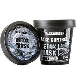 Маска для лица с активированным углем и экстрактом розмарина Mr.Scrubber Fase Control Detox Mask фото