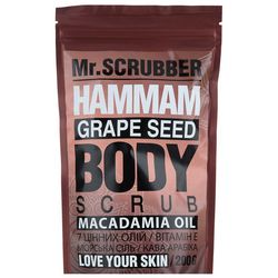Скраб для тела Mr.Scrubber Grape Seed Body Scrub Hammam Macadamia Oil фото