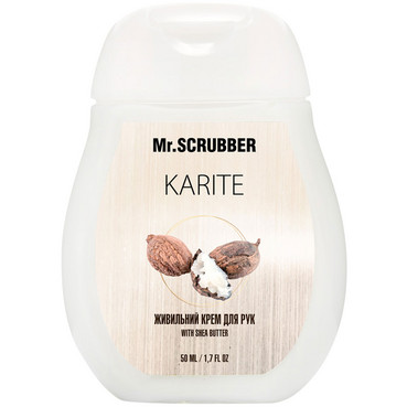 Крем для рук живильний Mr.Scrubber Karite Hand Cream фото