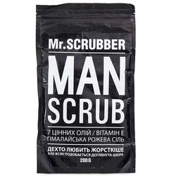 Чоловічий кавовий скраб для обличчя і тіла &bq;Кавове зерно&bq; Mr.Scrubber Man Coffee Bean Scrub фото