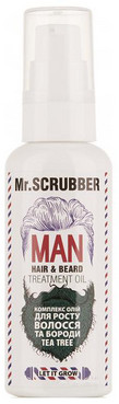 Комплекс масел для росту волосся і бороди Mr.Scrubber Man Tea Tree фото