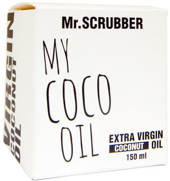 Масло косметичне кокосове надчуттєве Mr.Scrubber My Coco Oil Extra Virgin Coconut Oil фото