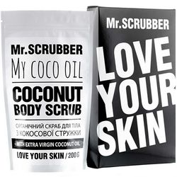 Органический кокосовый скраб для тела Mr.Scrubber My Coco Oil фото